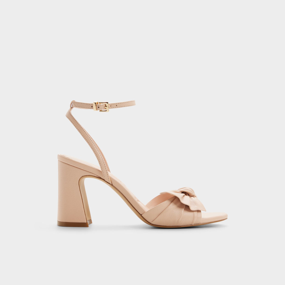 Main View of Light pink Angelknot Strappy heeled sandal for Womens