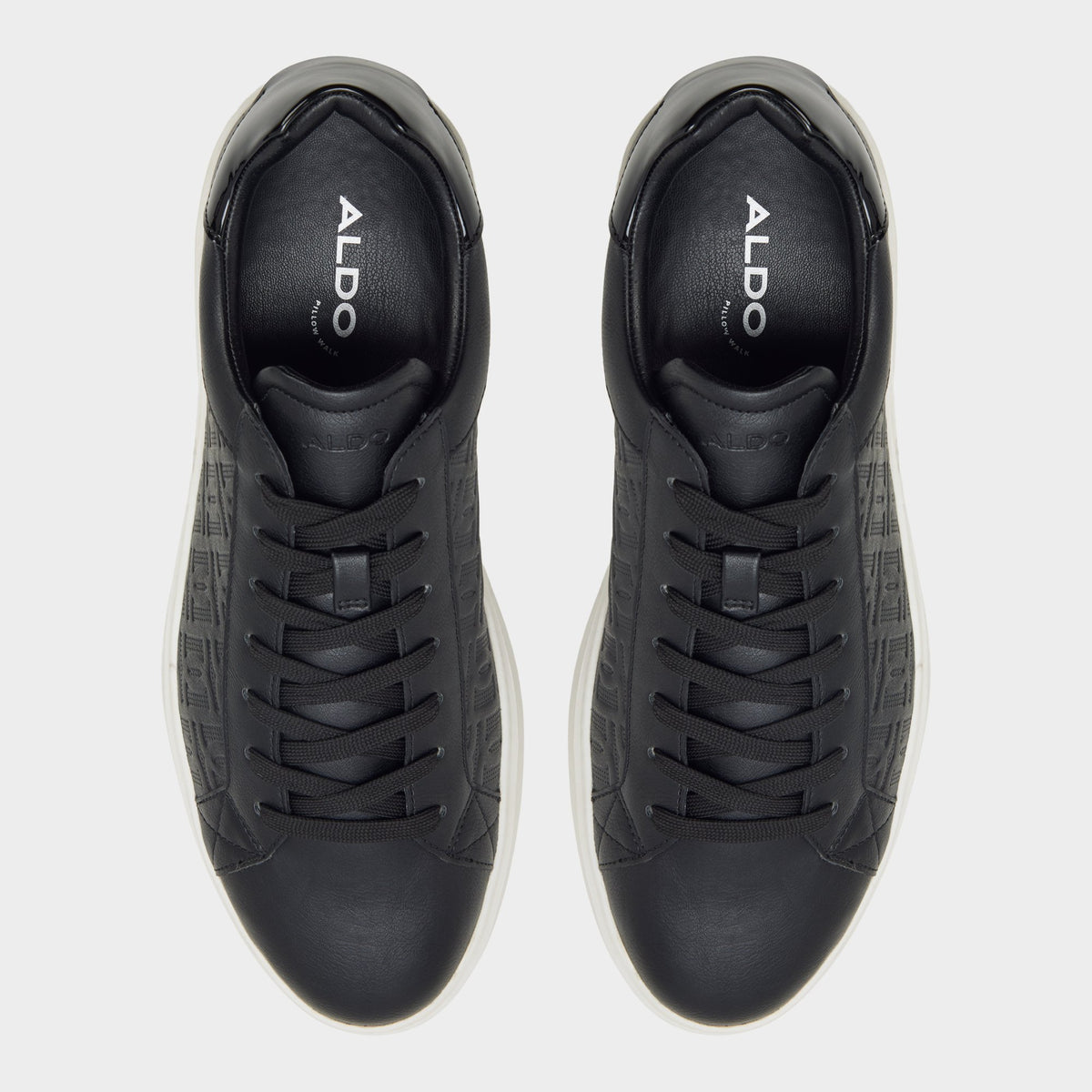 Top-down view of the Other black Toddy Low top sneaker