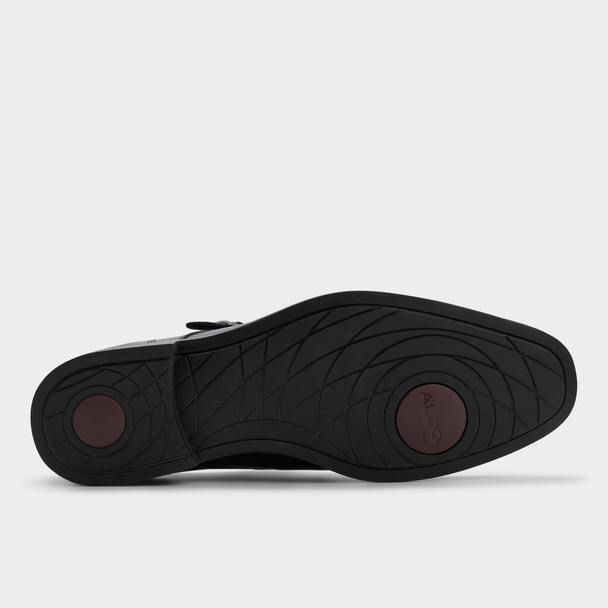 View of Black Gilberto Monkstrap's sole