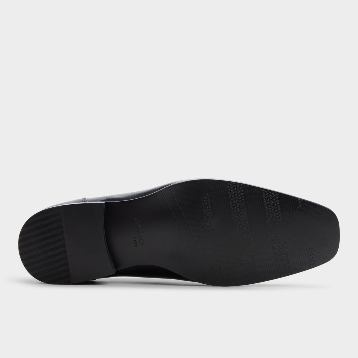 View of Black Santillo Loafer's sole
