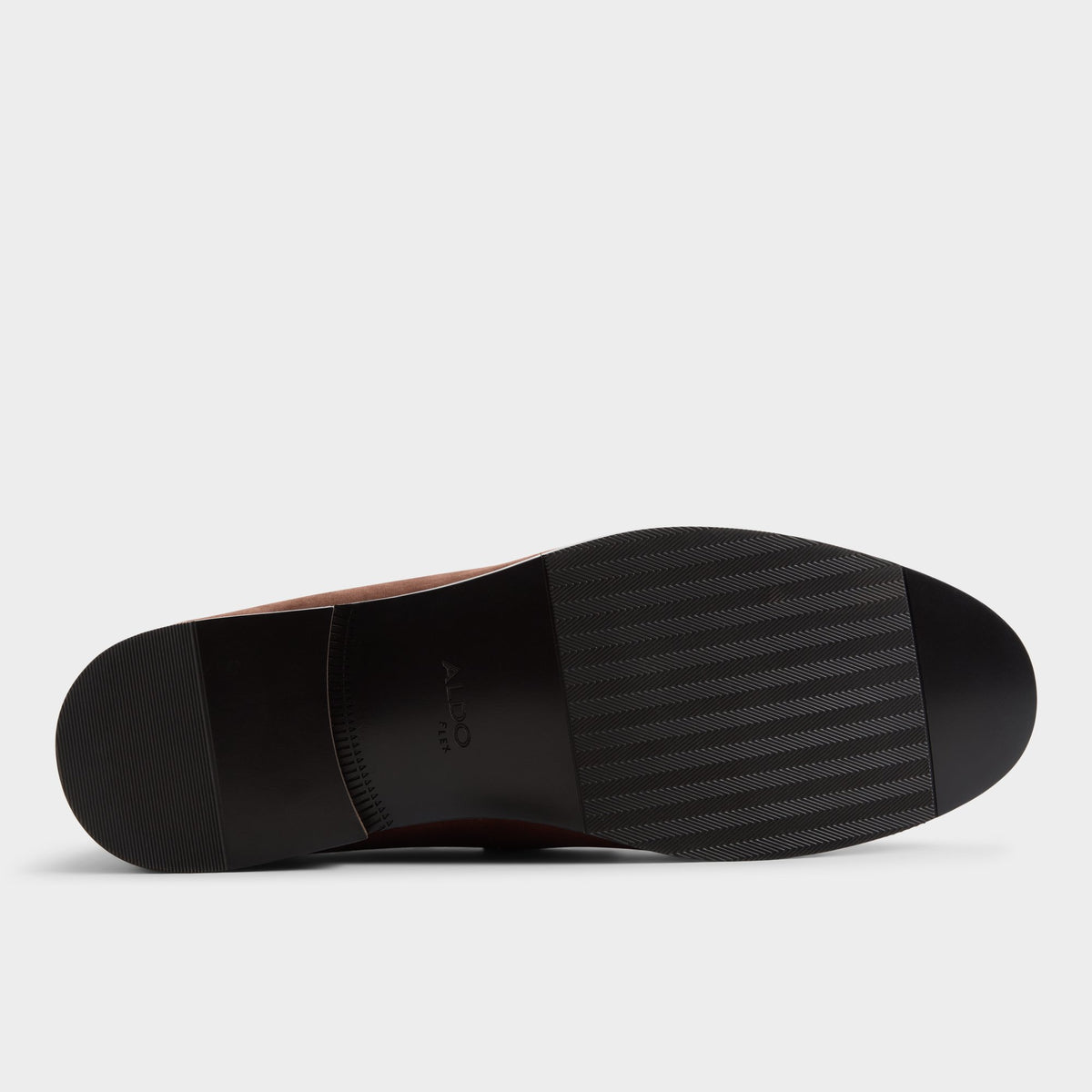 View of Dark brown Kristof Loafer's sole