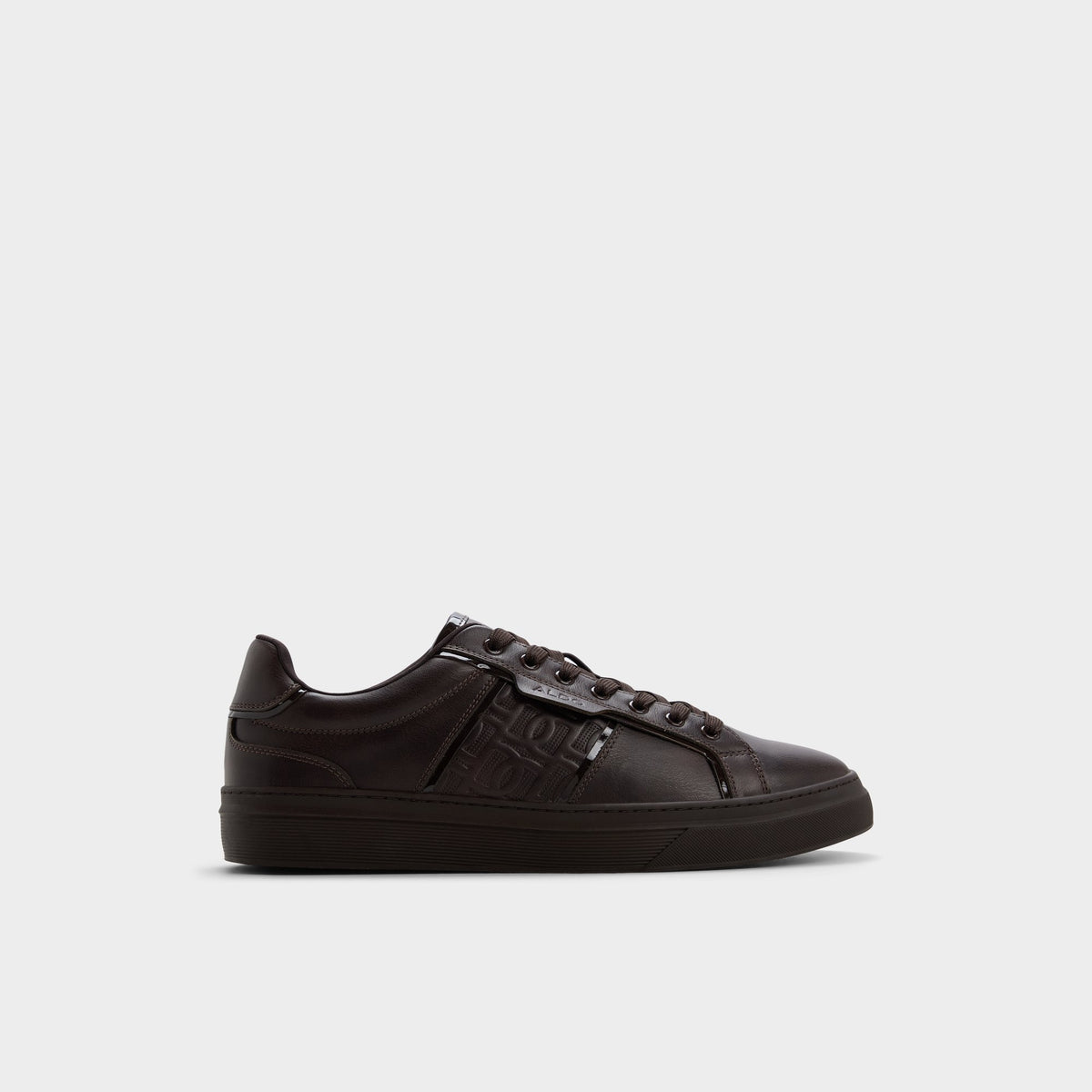 Vue principale de Brun foncé Courtline Low top sneaker pour Hommes