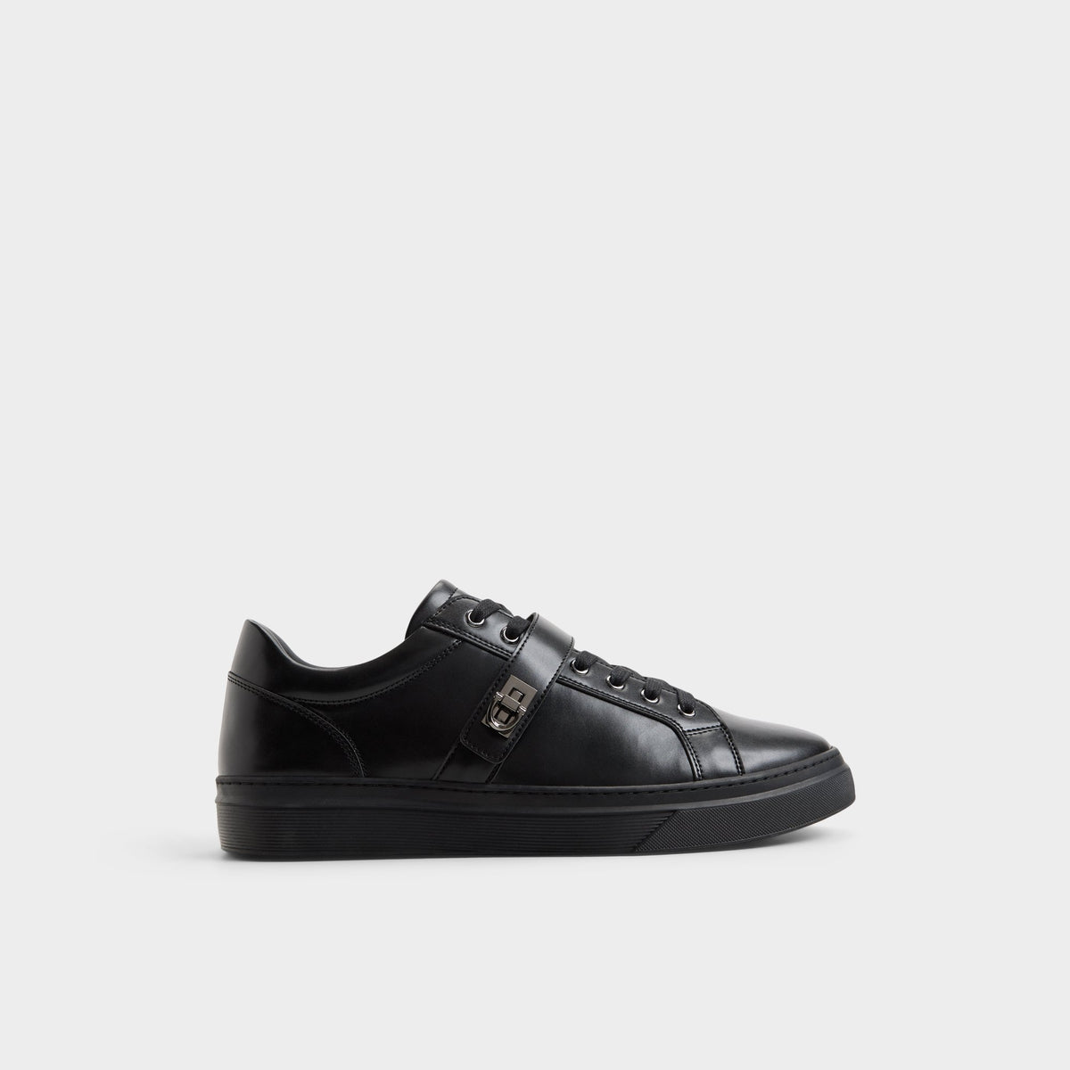 Vue principale de Noir/noir Iann Low top sneaker pour Hommes