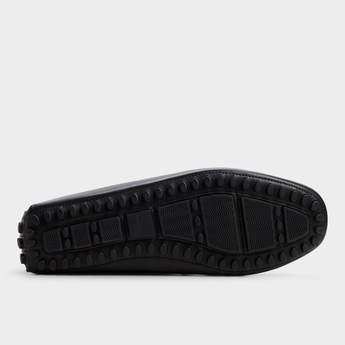 Vue de la semelle de Noir Jaritt Mocassin