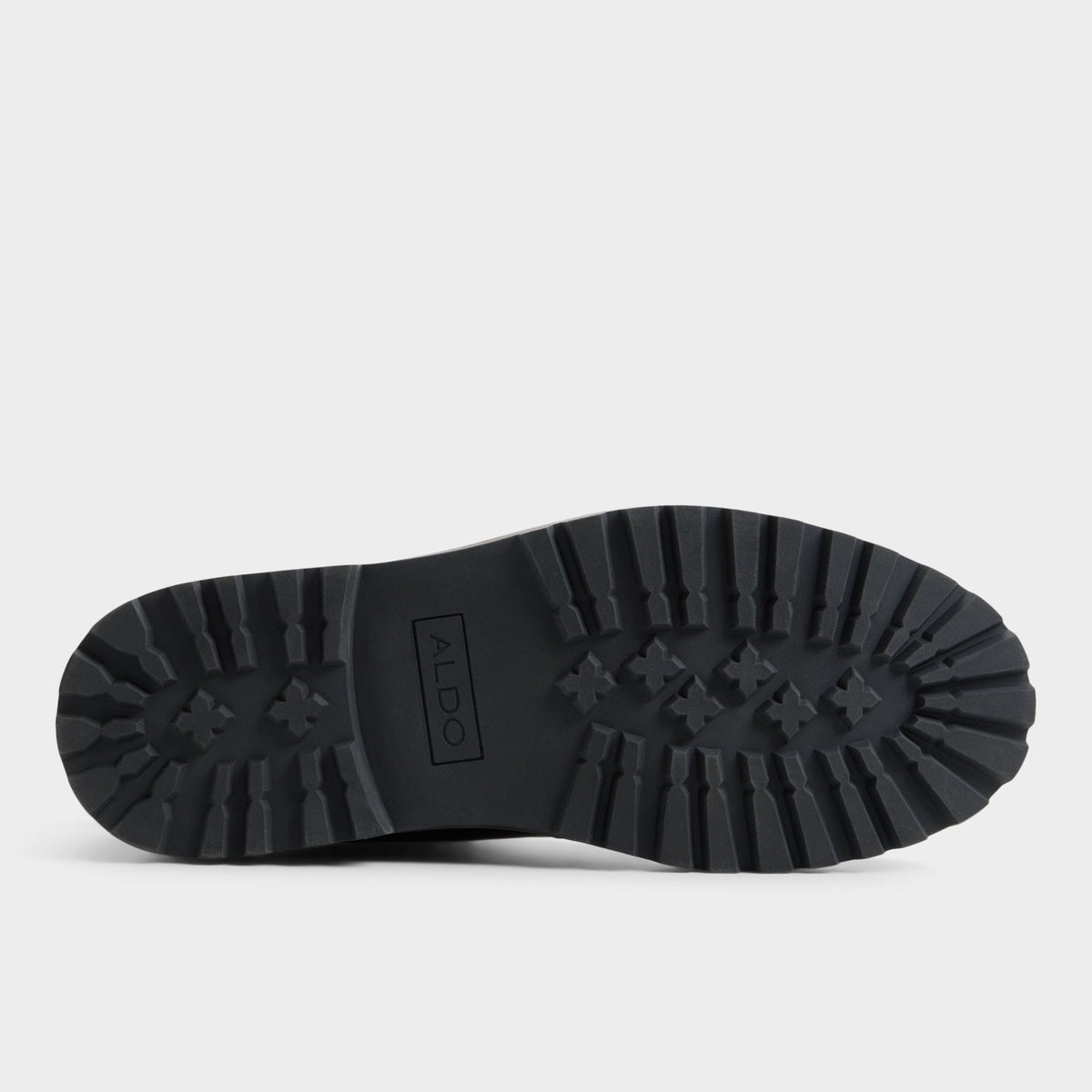 View of Black Joshie Hiking boot's sole
