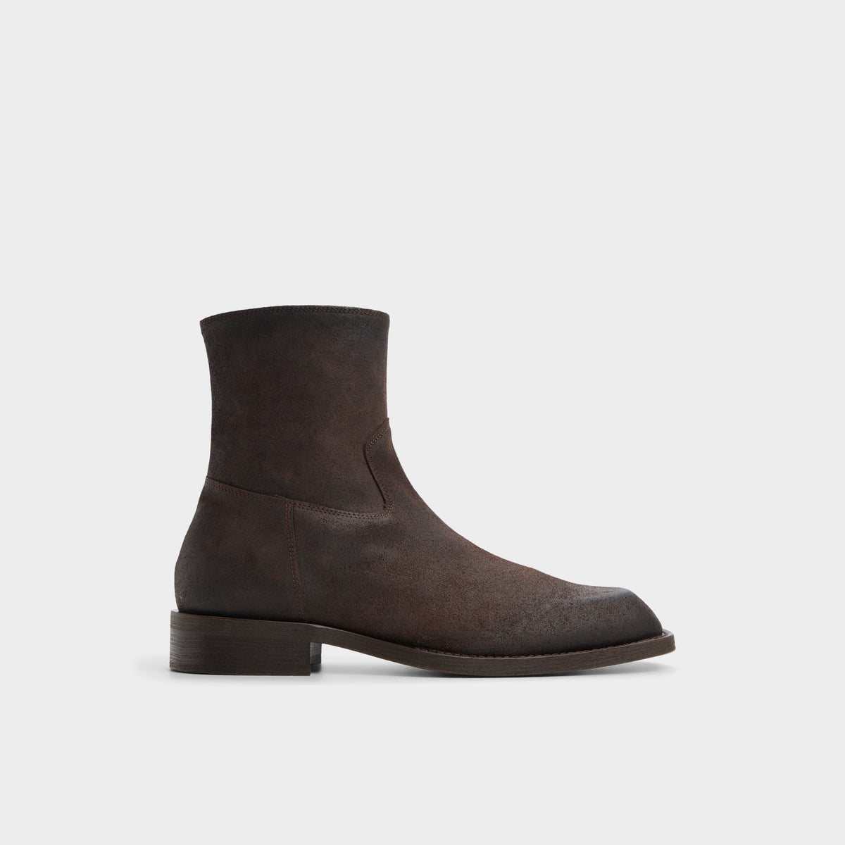 Main View of Dark brown Todi Ankle boot for Mens
