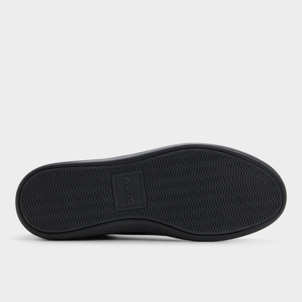 View of Black/black Aros Slip-on sneaker's sole