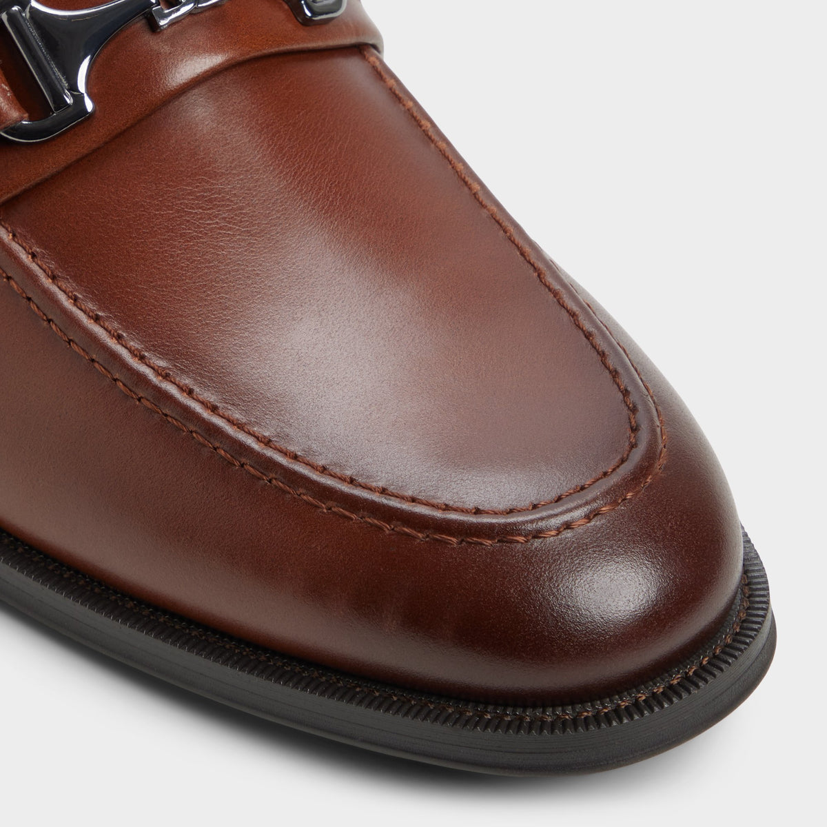Close-up of the Tan Antonino Loafer