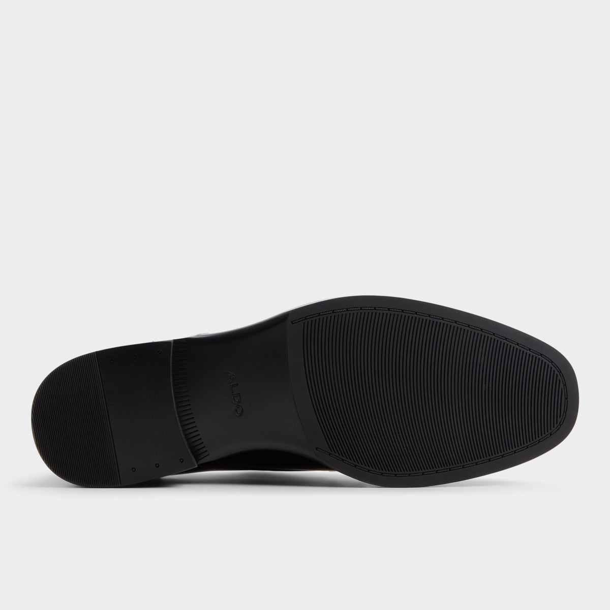 View of Black Lowry Monkstrap's sole
