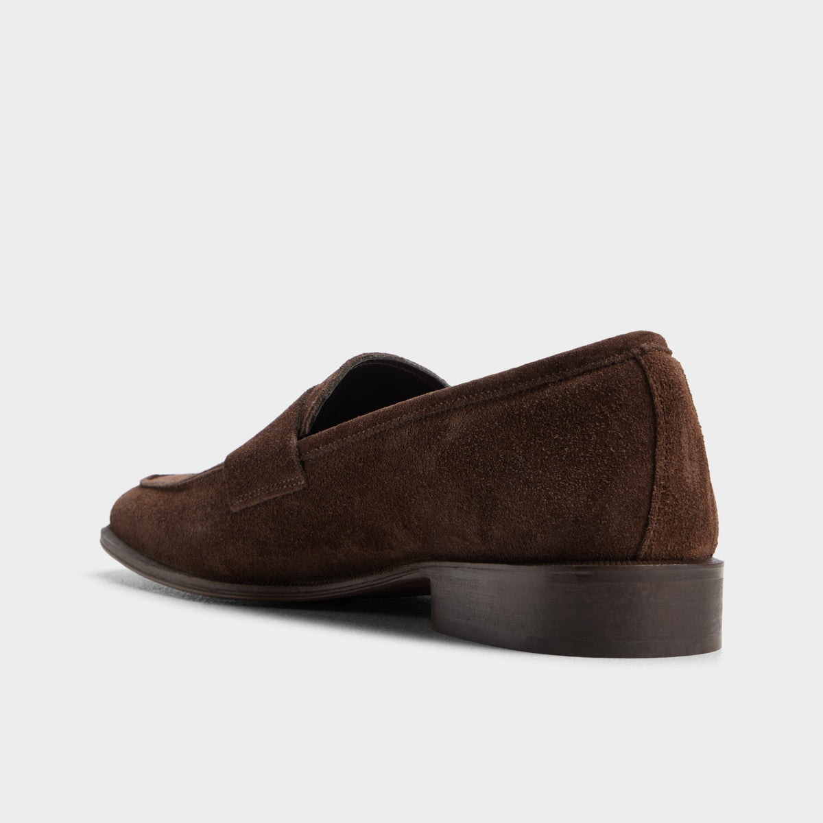 Side view of Brown Davio Loafer