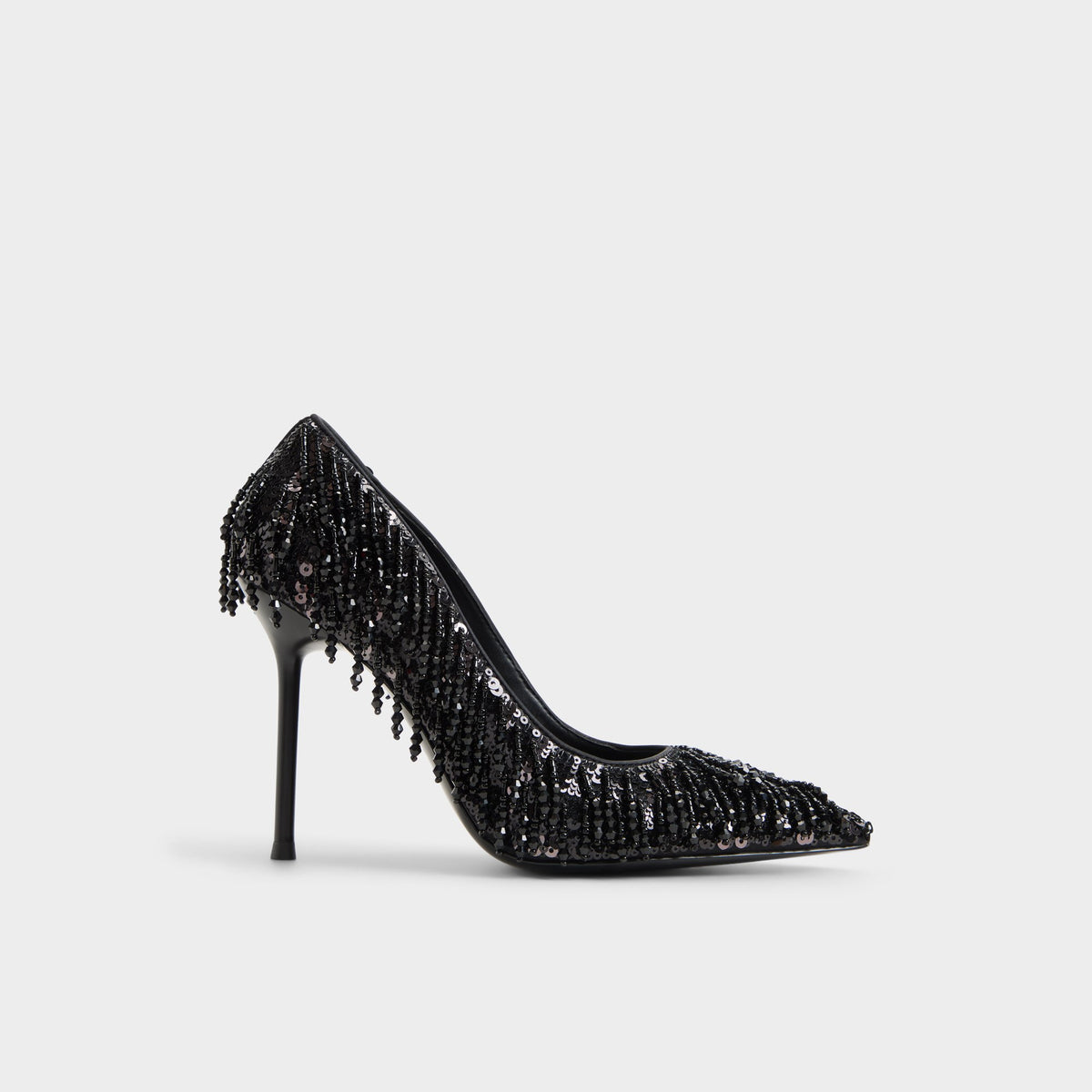 Main View of Black Staria Pump for Womens