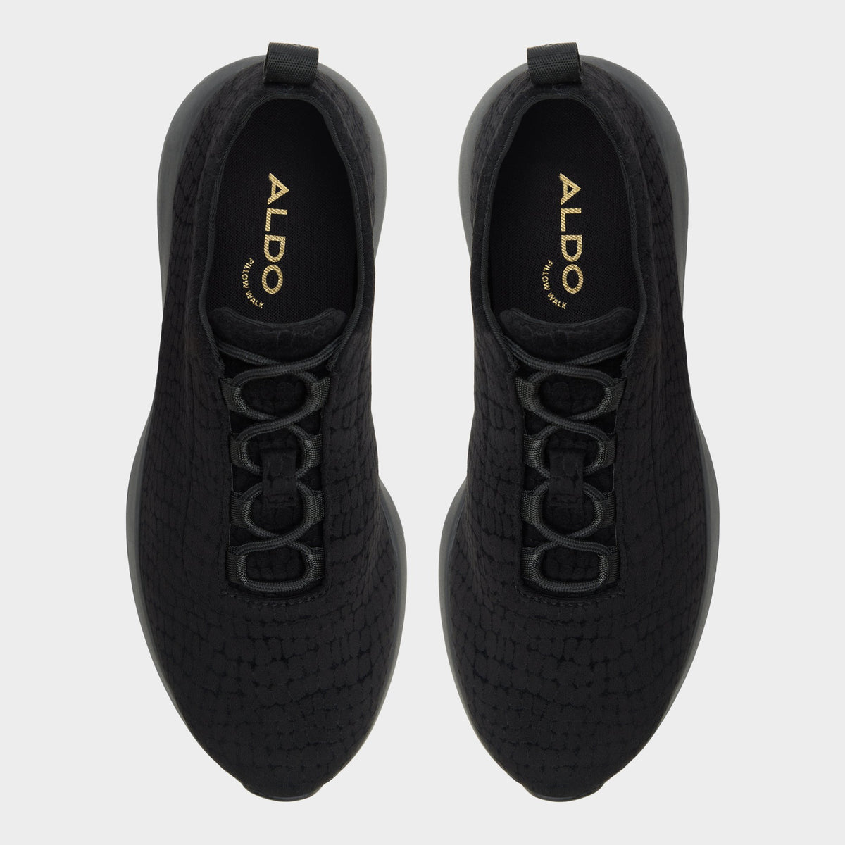 Vue de dessus de la Noir Brier Sneaker