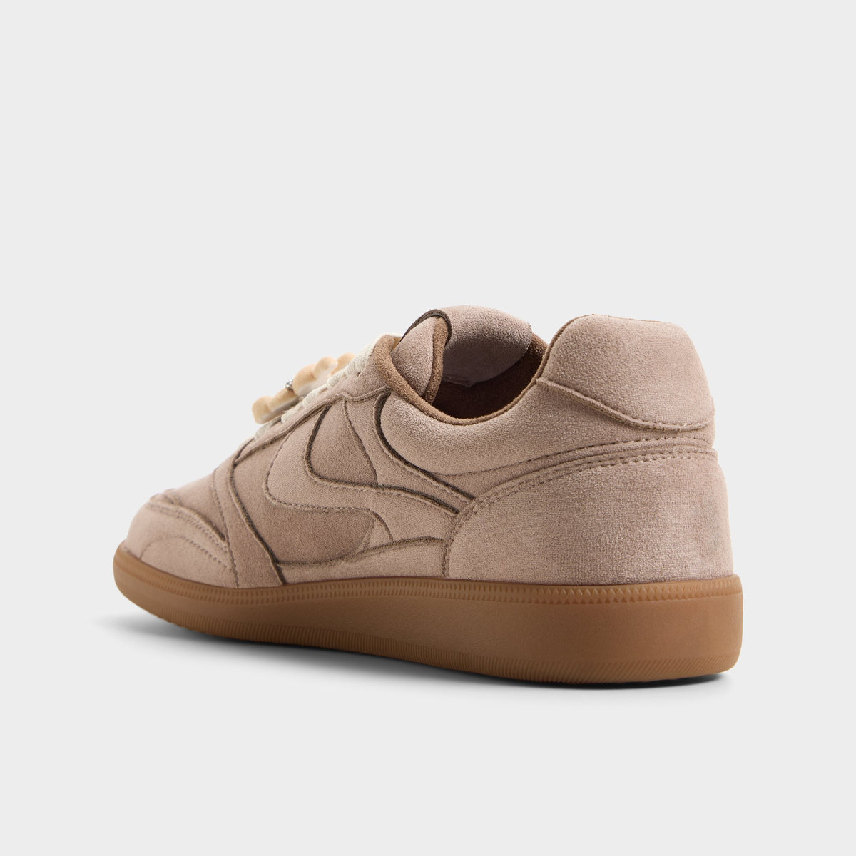 Vue latérale de Taupe Kassis Sneaker