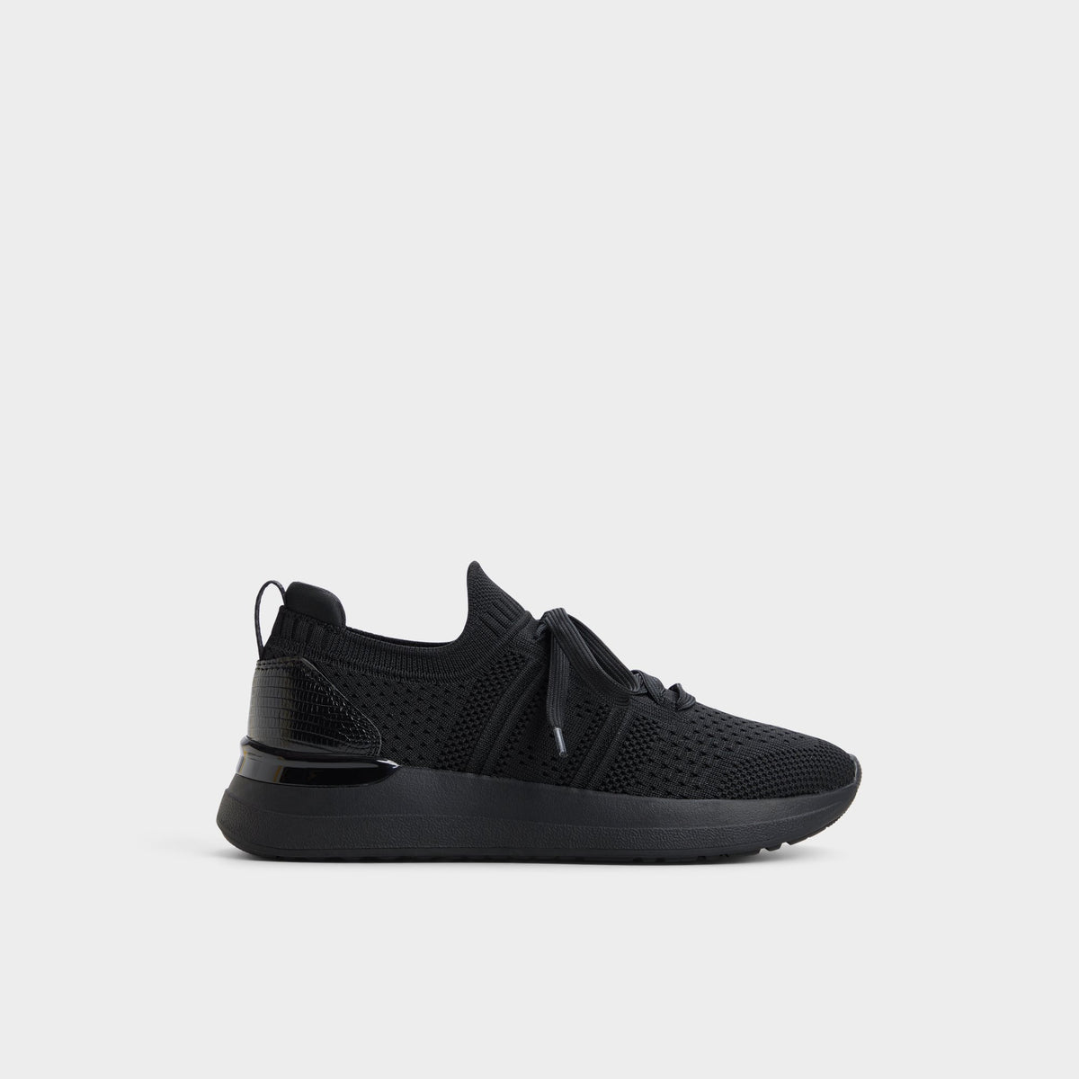 Main View of Black Korra Sneaker for Womens