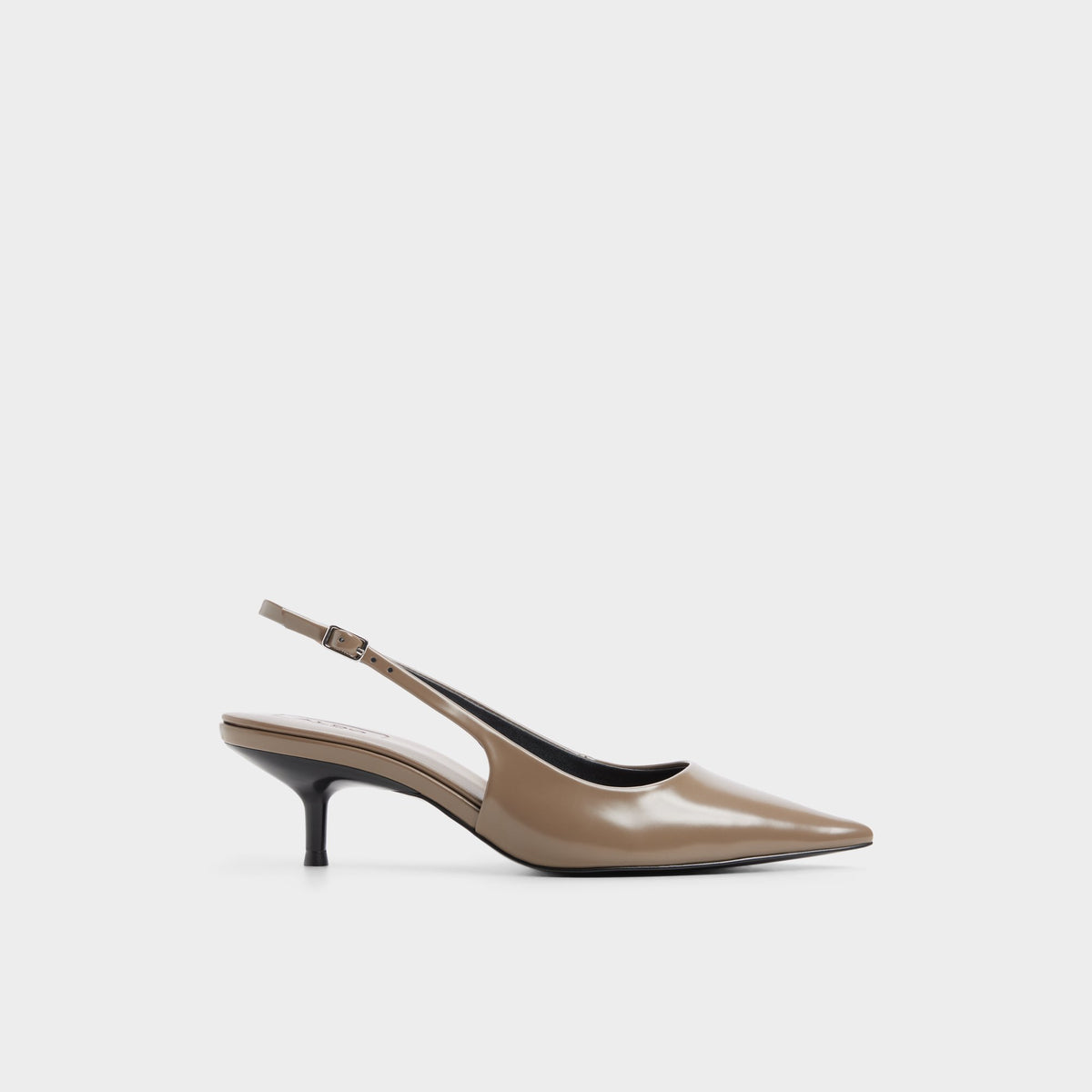 Vue principale de Khaki Sabbie Talon haut à bride arrière pour Femmes