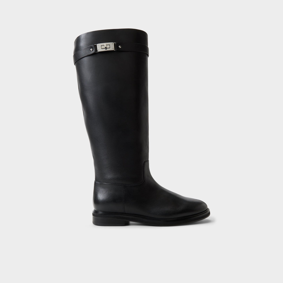 Main View of Black Levie-wc Wide calf riding boot for Womens