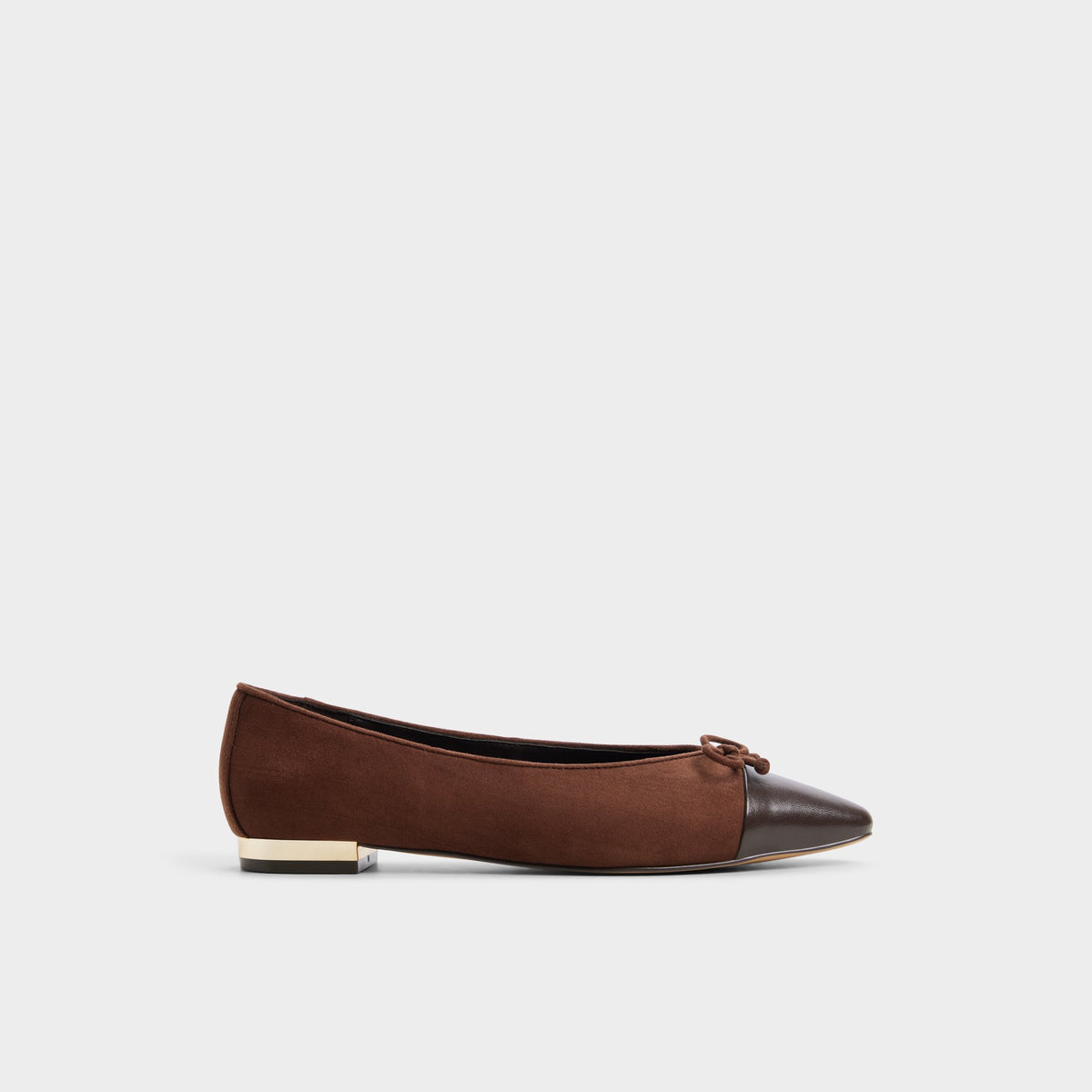 Vue principale de Brun foncé Krishlyn Ballerine pour Femmes