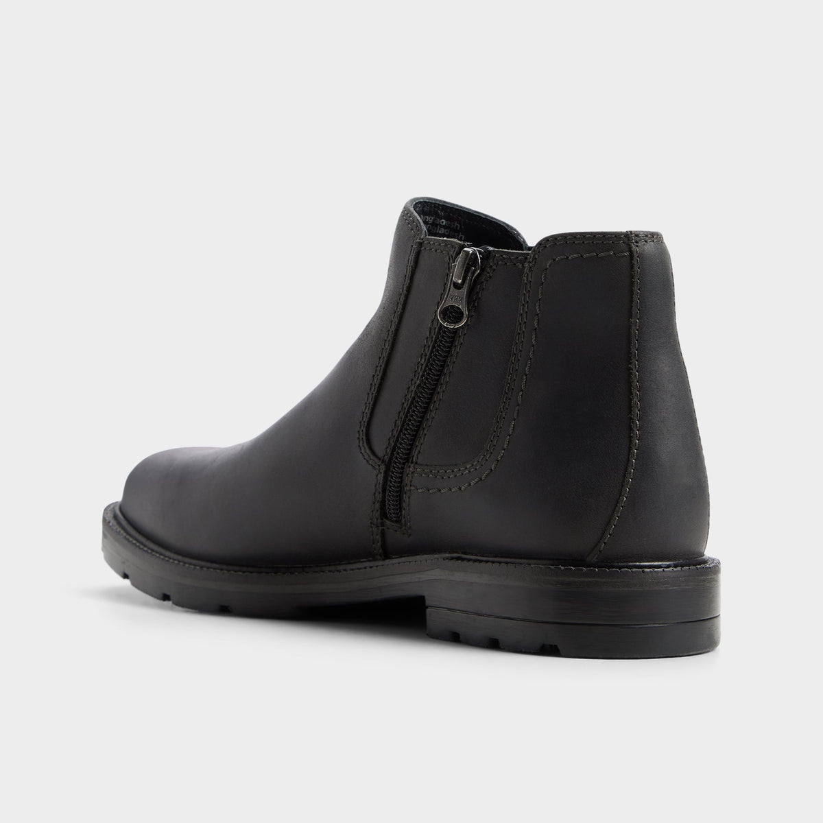 Side view of Black Bryer Ankle boot