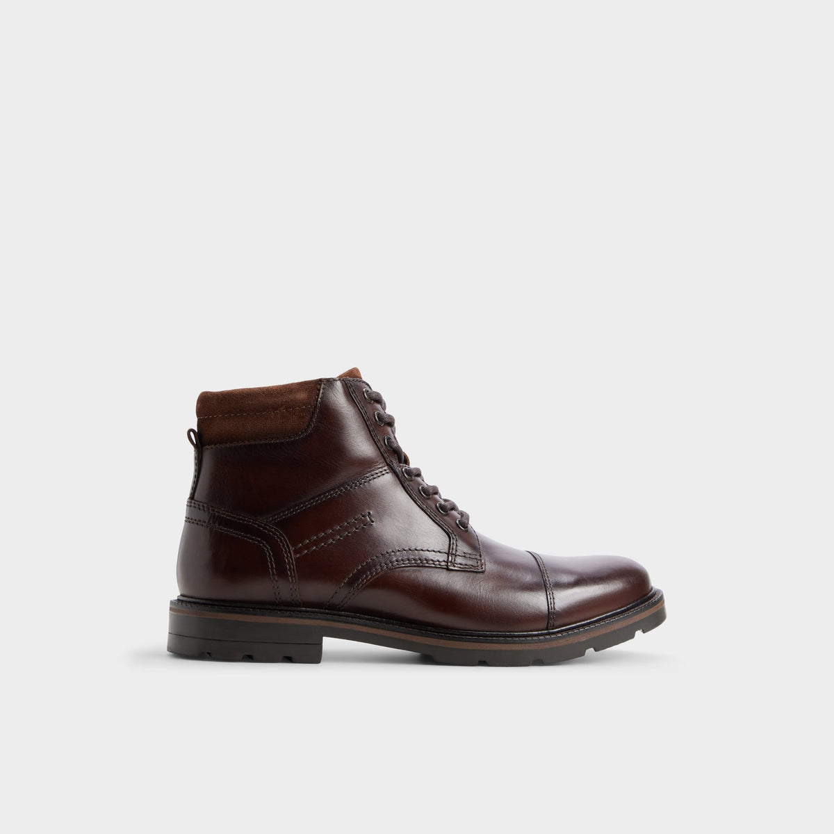 Vue principale de Brown Antoni Botte lacée pour Hommes