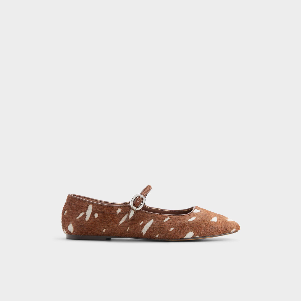 Main View of Open brown Maryjenna Ballet flat for Womens