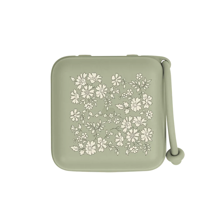 BIBS x LIBERTY Pacifier Box - Capel Sage