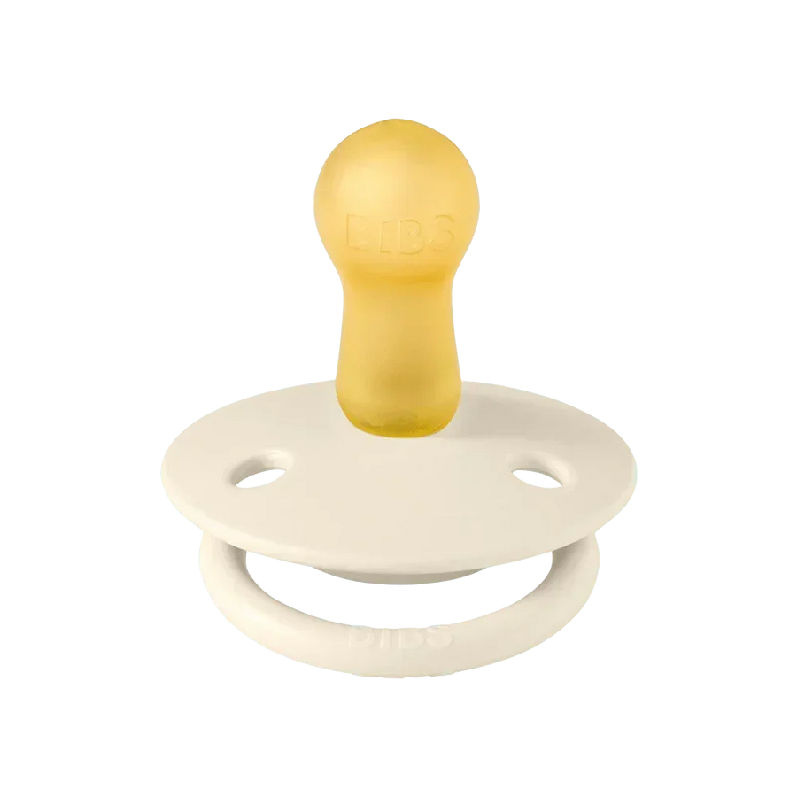 De Lux Pacifiers 2 Pack - Ivory/Baby Pink